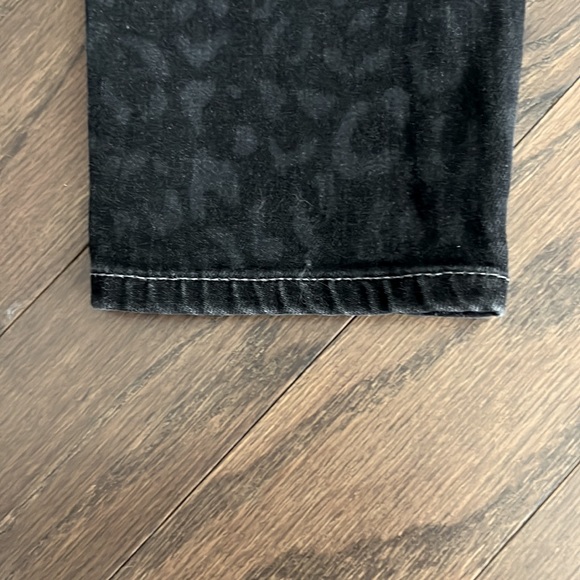 J Brand Lillie Savannah Leopard Button Fly High-Rise Skinny Jeans - Picture 10 of 10